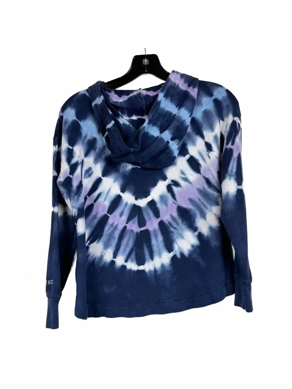Justice Blue Tie-Dye Hoodie Girl's Size 10
